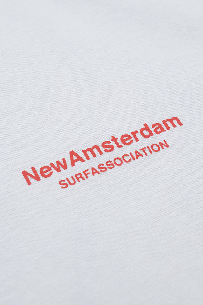 New Amsterdam Coral T-Shirt White - BONKERS