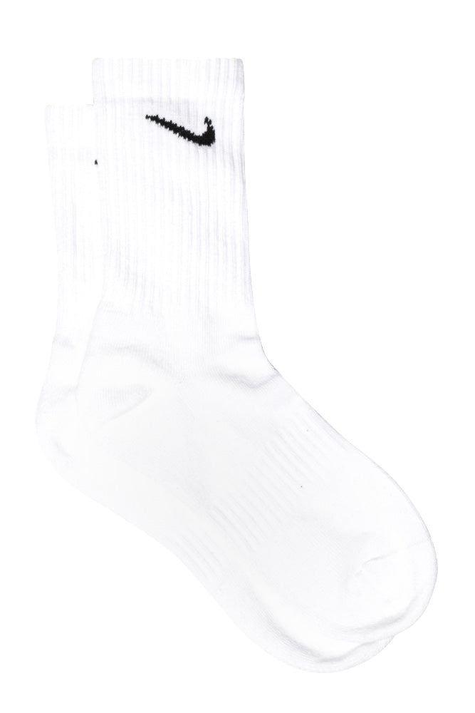 Nike Everyday Cush Crew Socks White (3 Pack) - BONKERS