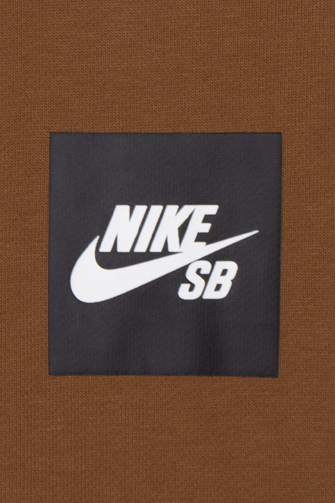 Nike SB Box Logo Hoodie Brown - BONKERS