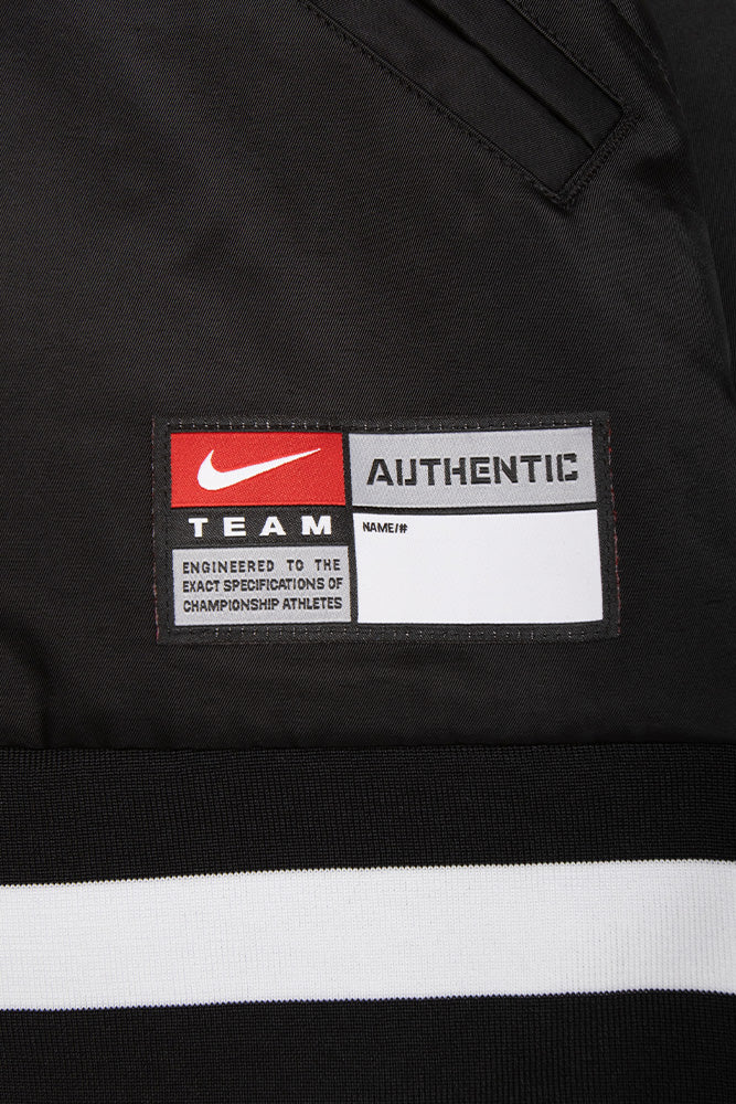 Nike SB BSBL Varsity Jacket Black / White - BONKERS