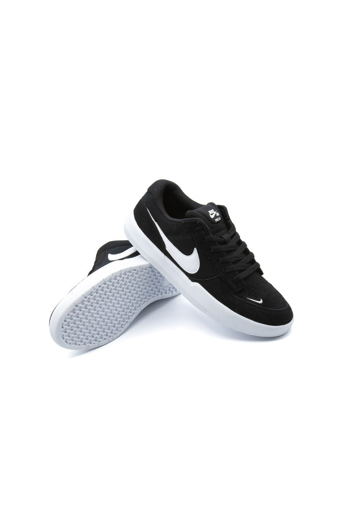 Nike SB Force 58 Shoe Black / White / Black - BONKERS