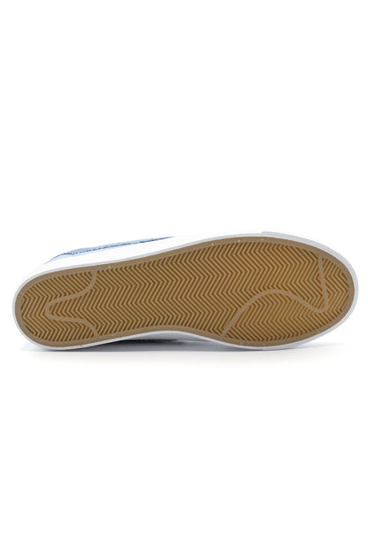 Nike SB Zoom Blazer Low Pro GT PRM Shoe Summit White / Midnight Navy - BONKERS