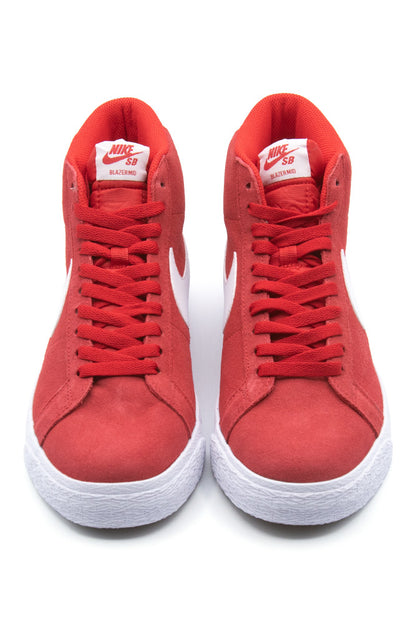 Nike SB Zoom Blazer Mid Shoe University Red / White - BONKERS