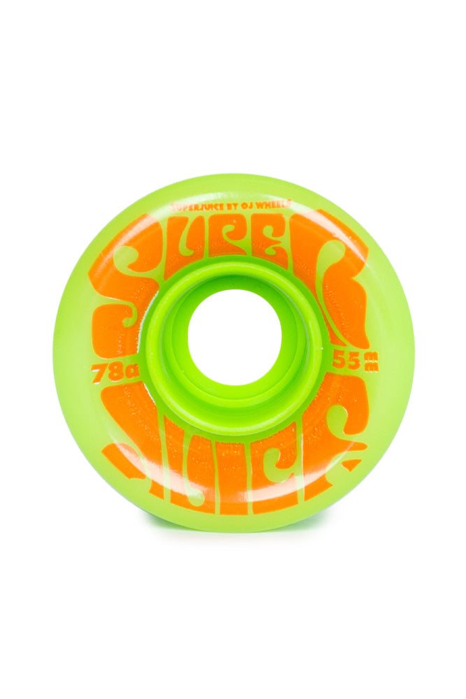 OJ Mini Super Juice 55MM 78A Wheels Green - BONKERS