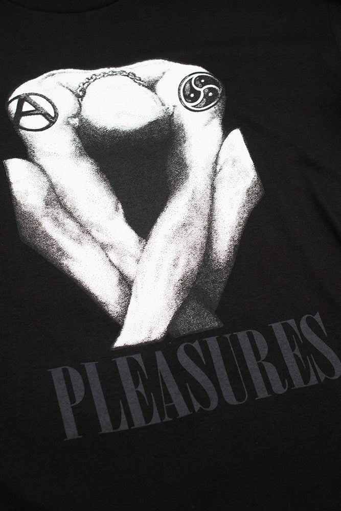 Pleasures Bended T-Shirt Black - BONKERS