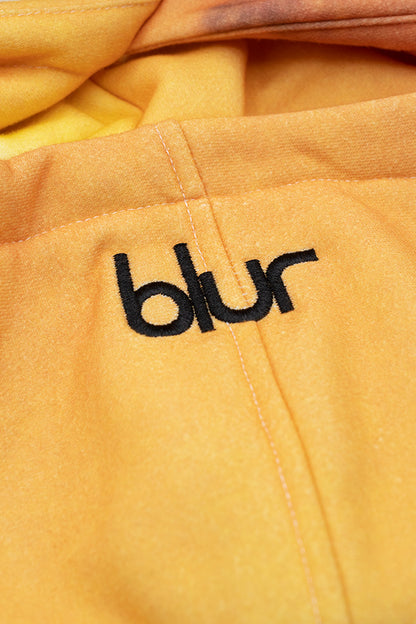 Pleasures X Blur Hoodie Orange - BONKERS