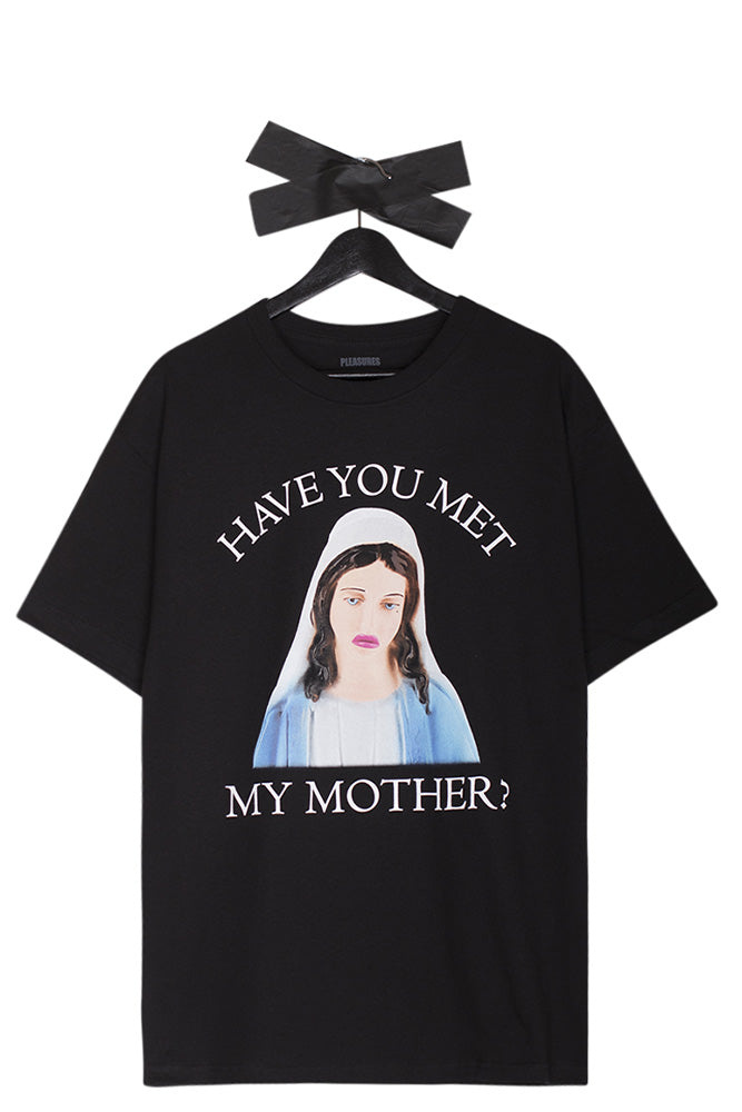 Pleasures Mother T-Shirt Black - BONKERS