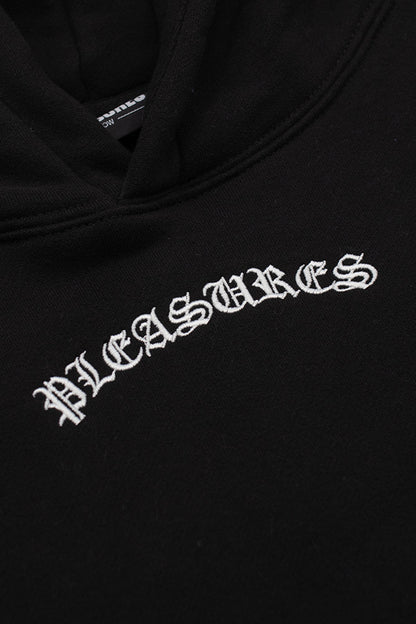 Pleasures Neural Hoodie Black - BONKERS