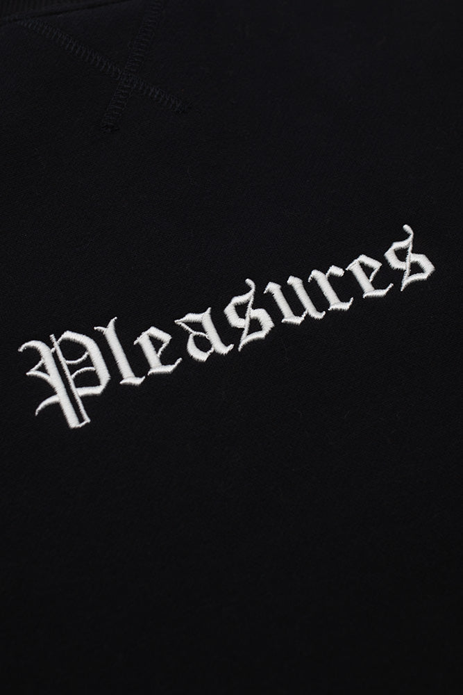 Pleasures Recipe Crewneck Black - BONKERS