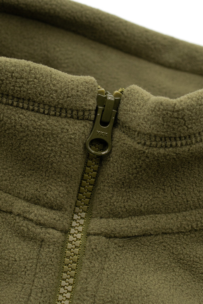 Polar Skate Co. Basic Fleece Jacket Army Green - BONKERS