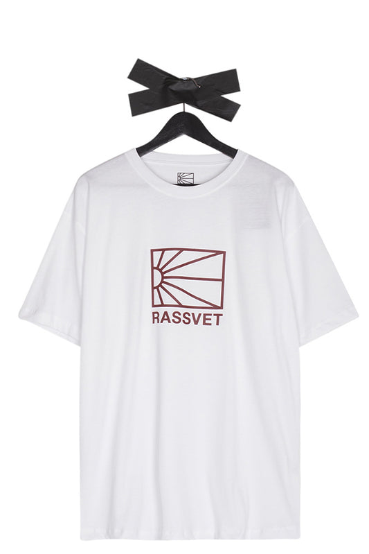 Rassvet (PACCBET) Big Logo T-Shirt Knit White - BONKERS