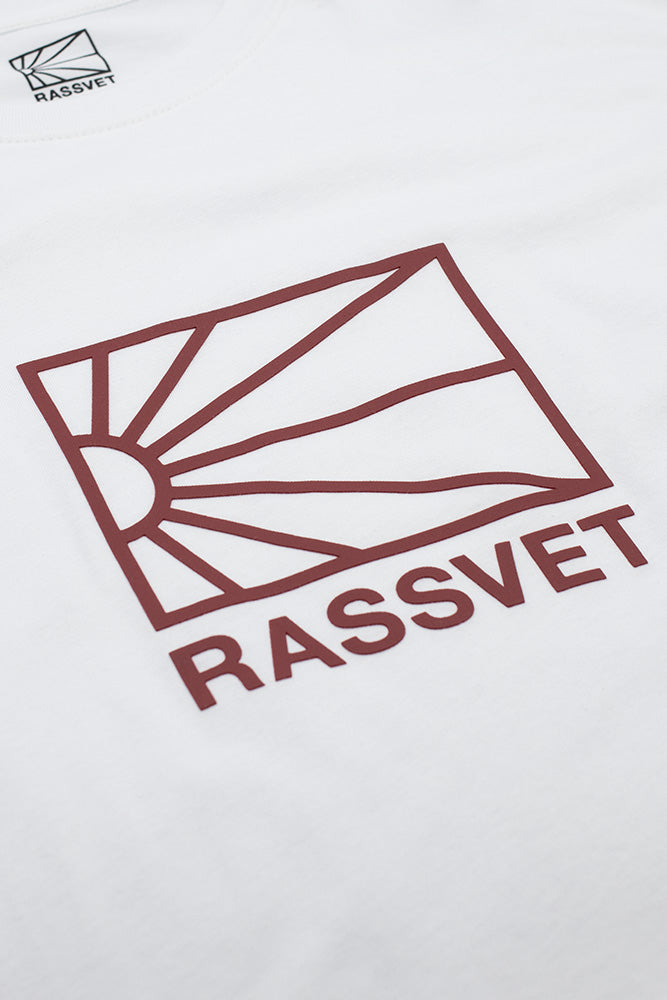 Rassvet (PACCBET) Big Logo T-Shirt Knit White - BONKERS