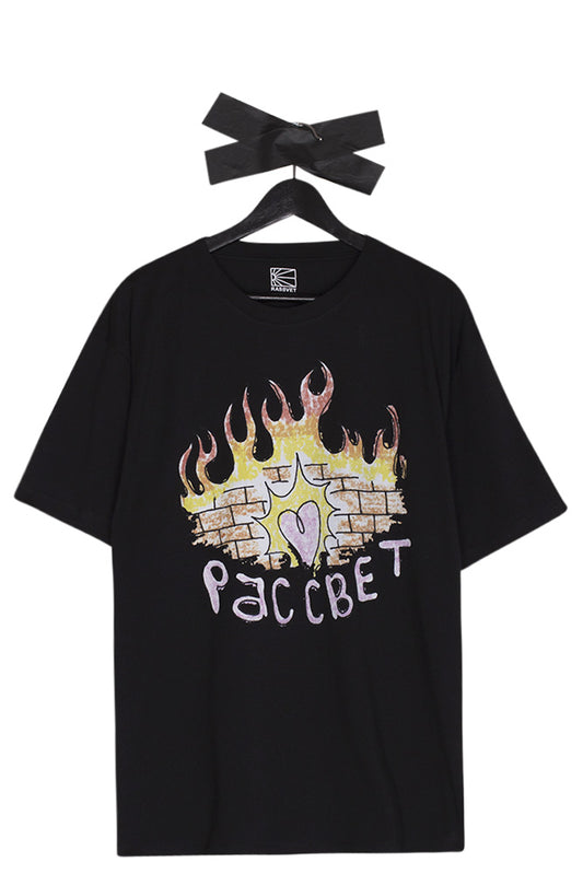 Rassvet (PACCBET) Firewall T-Shirt Black - BONKERS