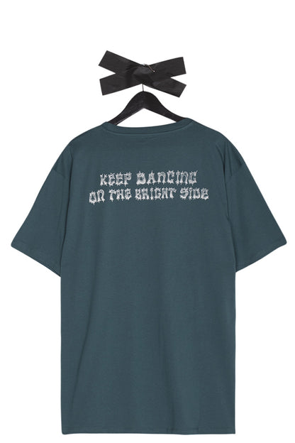 Rassvet (PACCBET) Keep Dancing T-Shirt Green - BONKERS