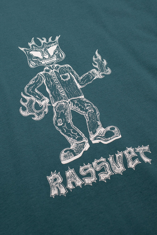 Rassvet (PACCBET) Keep Dancing T-Shirt Green - BONKERS