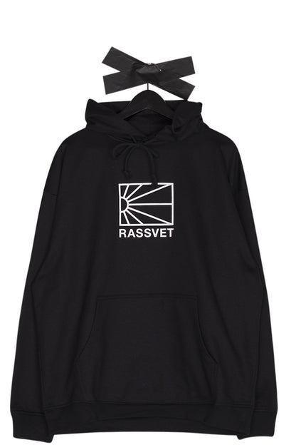 Rassvet (PACCBET) Logo Hoodie Knit Black - BONKERS