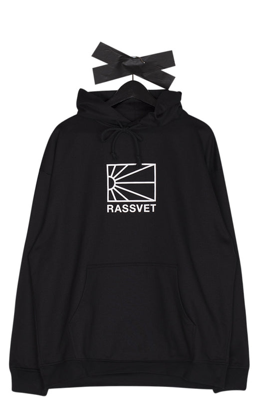 Rassvet (PACCBET) Logo Hoodie Knit Black - BONKERS