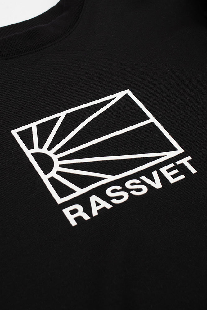 Rassvet (PACCBET) Logo Sweatshirt Knit Black - BONKERS