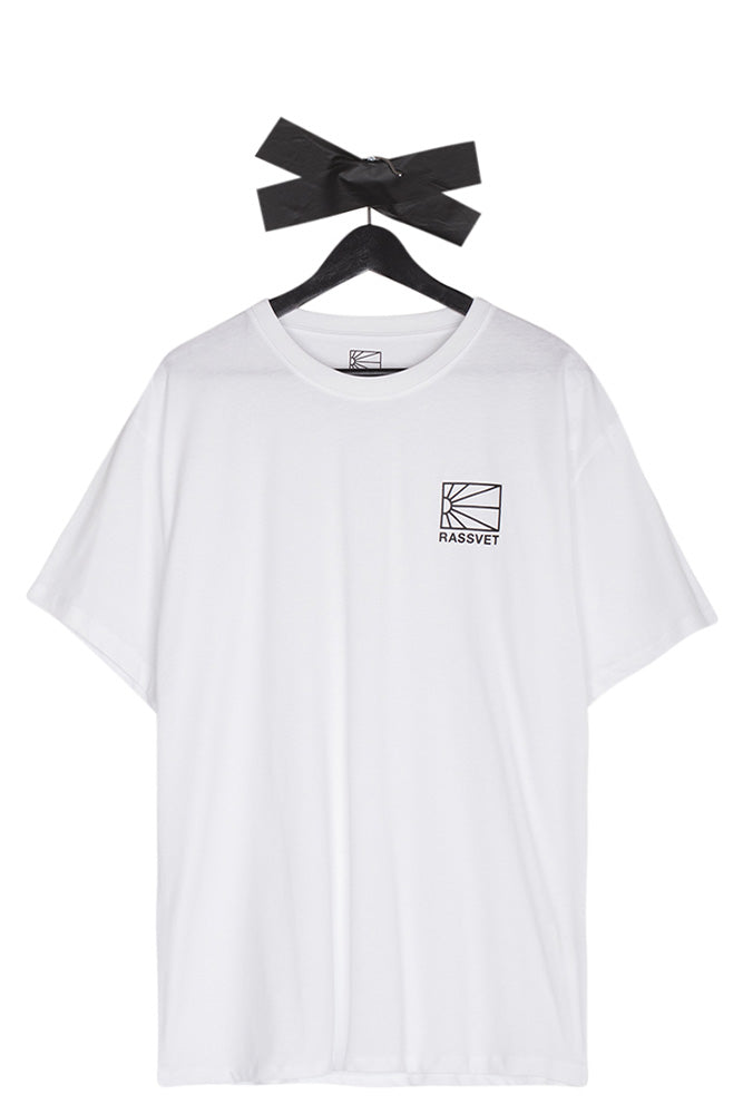 Rassvet (PACCBET) Small Logo T-Shirt Knit White - BONKERS