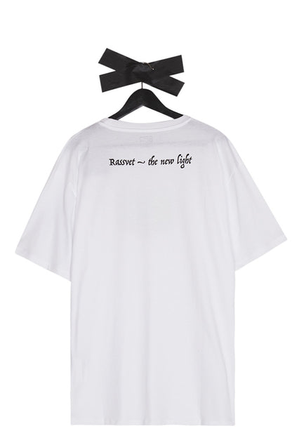 Rassvet (PACCBET) The New Light T-Shirt White - BONKERS
