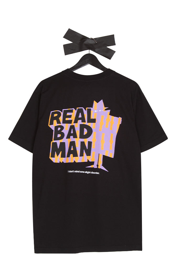 Real Bad Man Logo Vol 10 T Shirt Black Bonkers