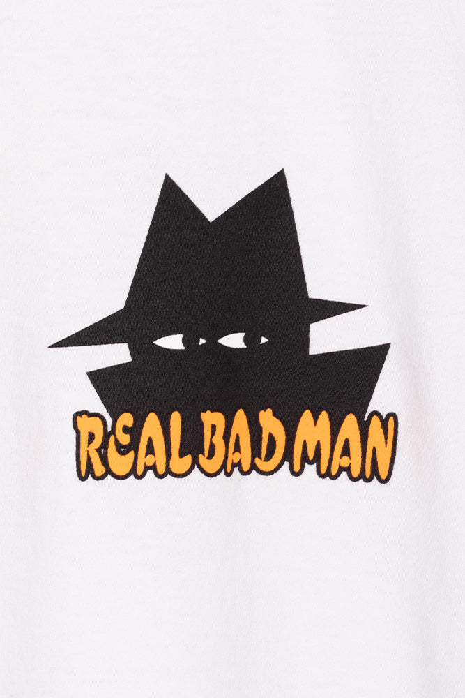 Real Bad Man The Diabolical RBM Longsleeve White - BONKERS