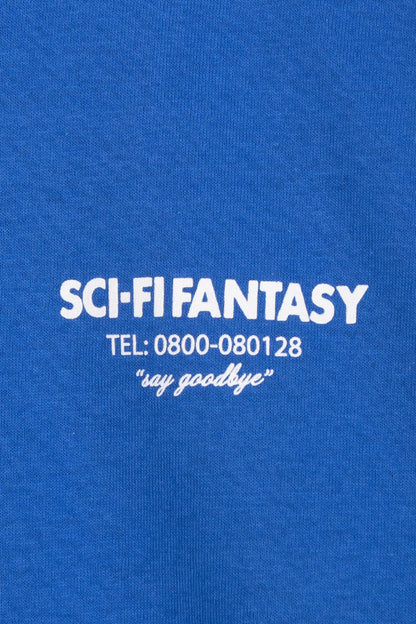 Sci-Fi Fantasy Dead Planet T-Shirt Royal - BONKERS