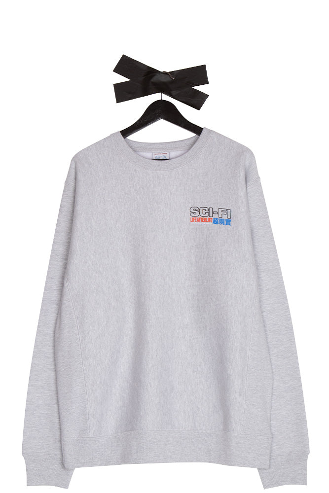 Sci-Fi Fantasy LAL Crewneck Heather Grey - BONKERS