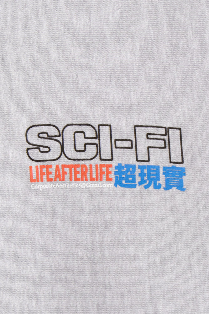 Sci-Fi Fantasy LAL Crewneck Heather Grey - BONKERS