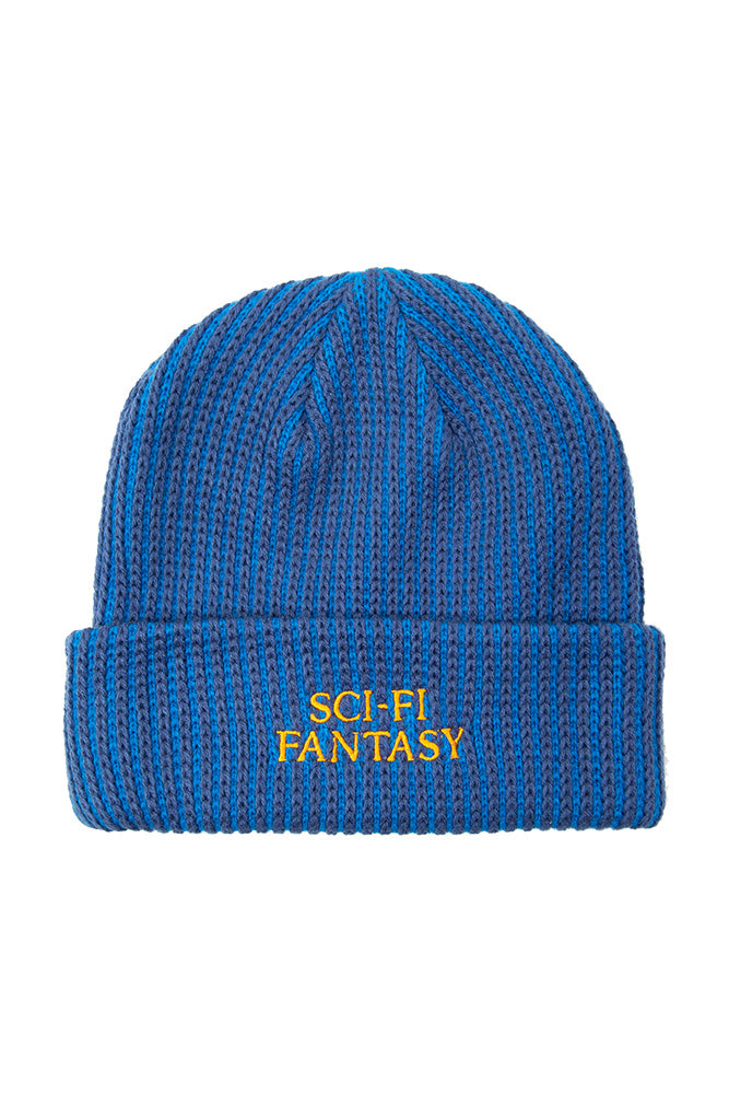 Sci-Fi Fantasy Logo Beanie Blue / Navy - BONKERS