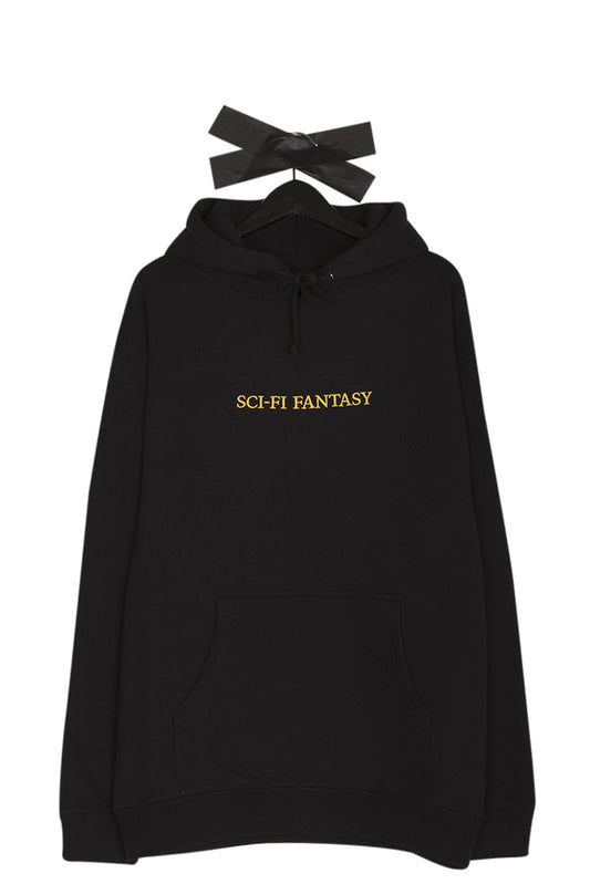 Sci-Fi Fantasy Logo Hoodie Black - BONKERS