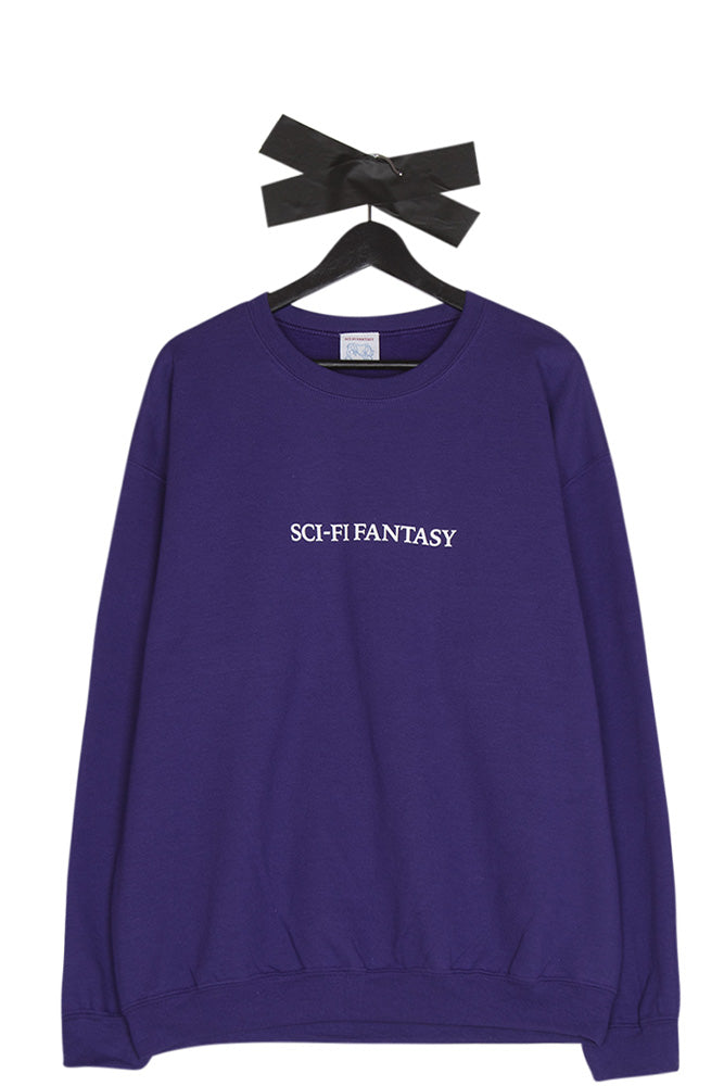 Sci-Fi Fantasy Spirituality Crewneck Purple - BONKERS