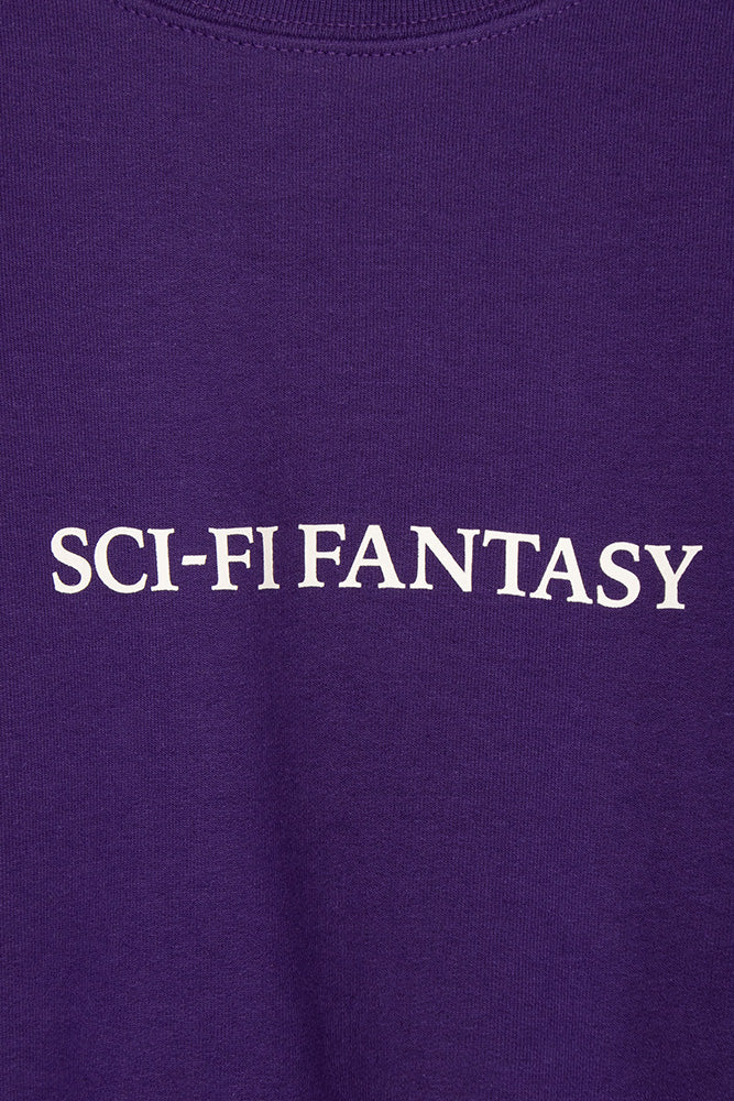 Sci-Fi Fantasy Spirituality Crewneck Purple - BONKERS