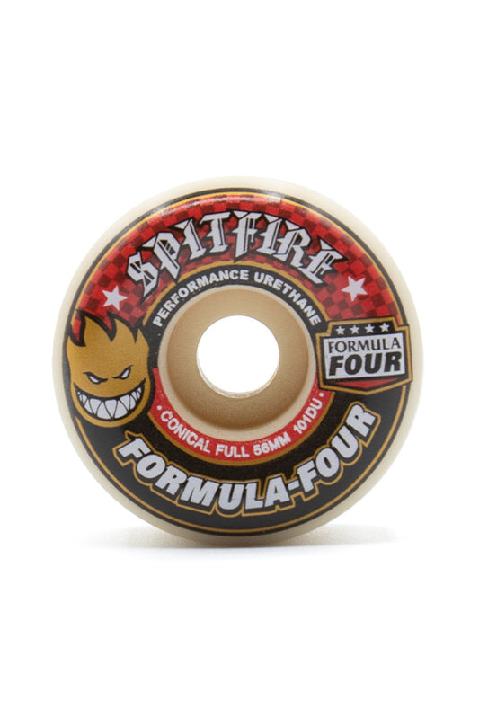 Spitfire Formula Four Conical Full 56MM 101A Wheels - BONKERS