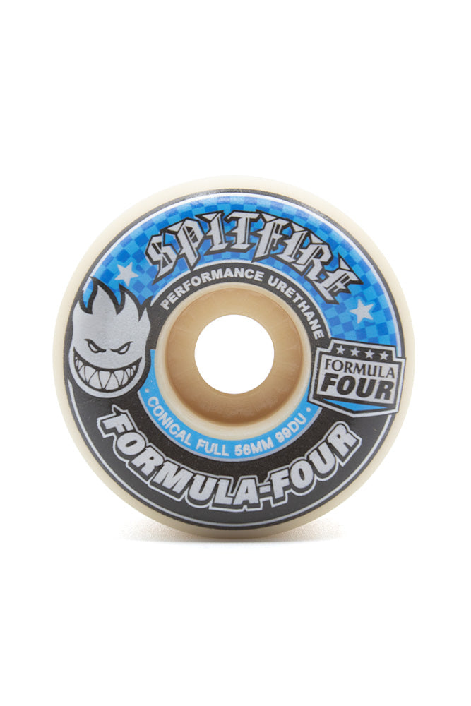 Spitfire Formula Four Conical Full 56MM 99A Wheels - BONKERS