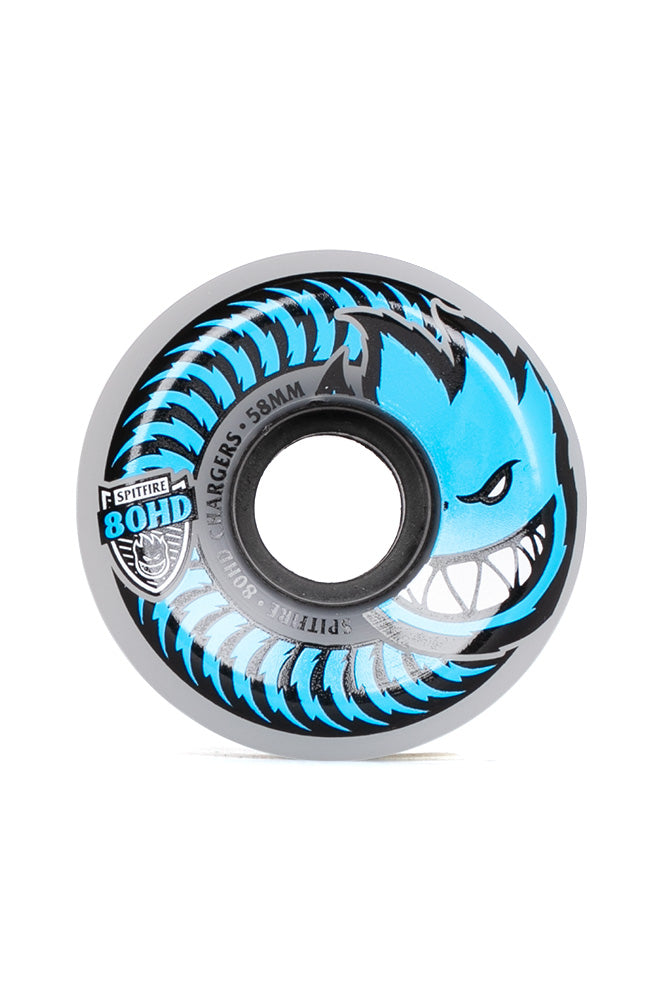 Spitfire Conical Charger Blue 58MM 80A Wheels - BONKERS