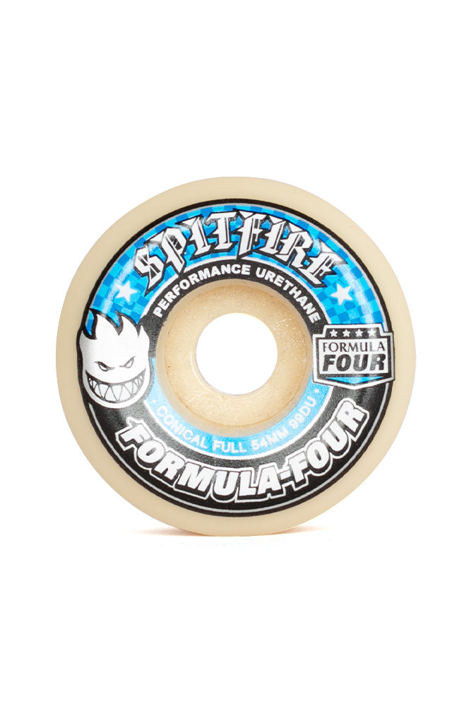 Spitfire Formula Four Conical Full 54MM 99A Wheels - BONKERS
