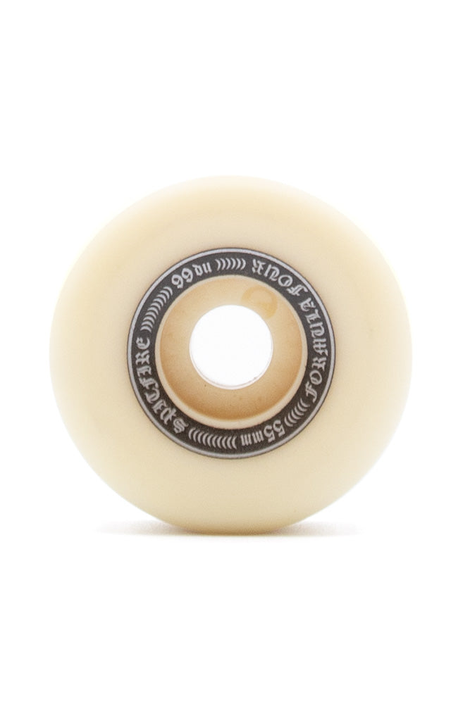 Spitfire Formular Four OG Classics Yellow 55mm 99A Wheels - BONKERS