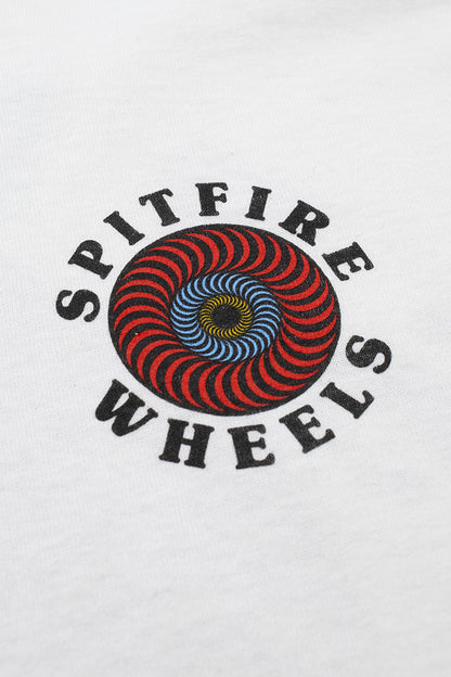 Spitfire OG Classic Fill T-Shirt White - BONKERS