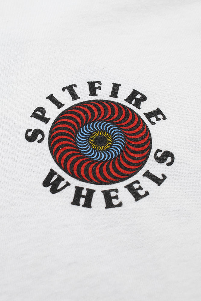 Spitfire OG Classic Fill T-Shirt White - BONKERS