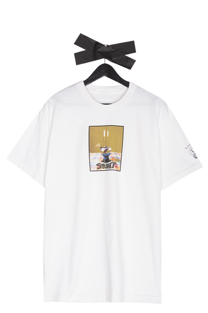 Stunt365 Fishbong T-Shirt White - BONKERS
