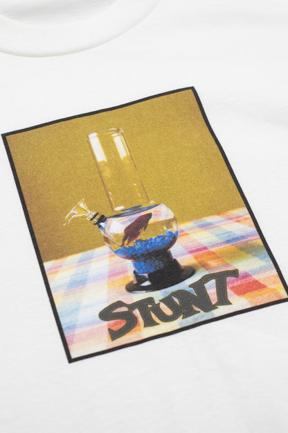 Stunt365 Fishbong T-Shirt White - BONKERS