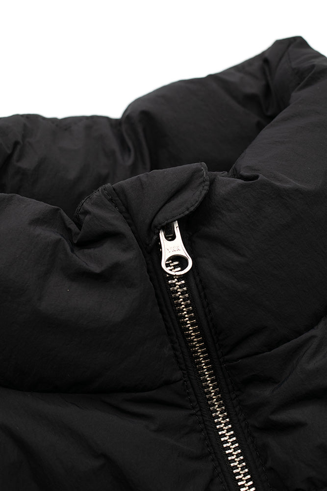 Stussy Nylon Down Puffer Jacket Black - BONKERS