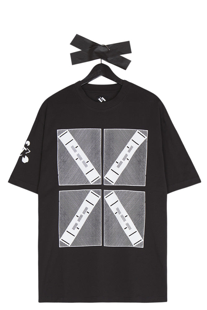 The Trilogy Tapes 4 Boxes Cross T-Shirt Black - BONKERS