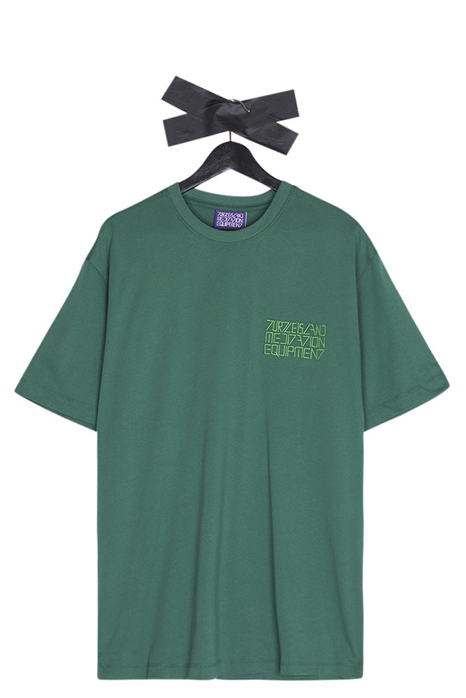 Turtle Island Future Time Zone T-Shirt Green - BONKERS