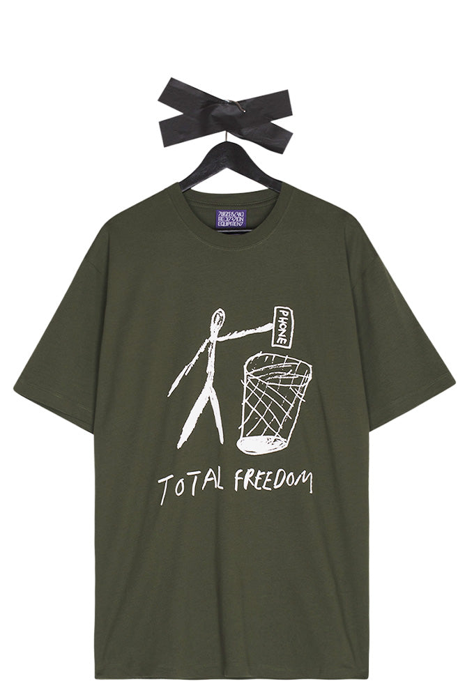 Turtle Island Total Freedom T-Shirt Forest Green - BONKERS